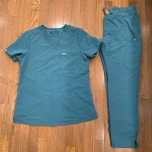 Women’s Figs Hydrogreen scrub set Small Petite